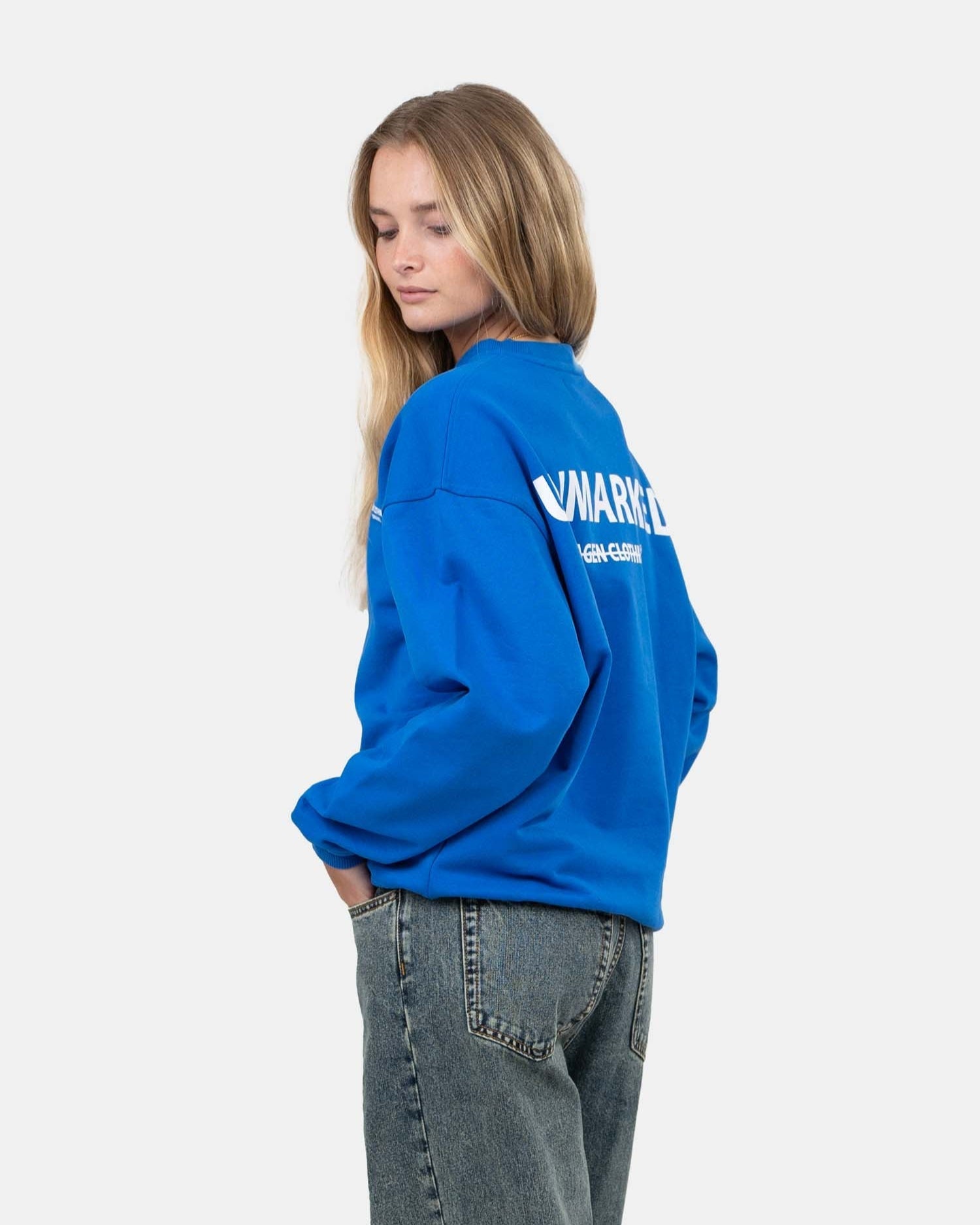 UNMARKED Sweatshirt Royal Blue | Skagen - clothing.dk